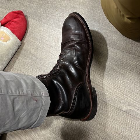 Red Wing Iron Ranger in S.B. Foot Charcoal Rough and Tough