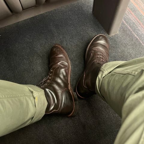 Red Wing Iron Ranger in S.B. Foot Charcoal Rough and Tough