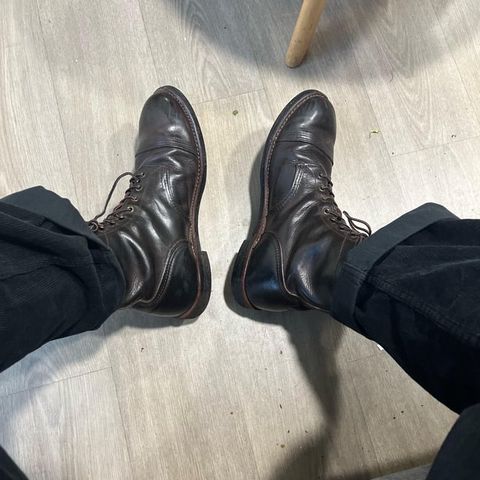 Red Wing Iron Ranger in S.B. Foot Charcoal Rough and Tough