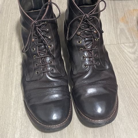 Red Wing Iron Ranger in S.B. Foot Charcoal Rough and Tough