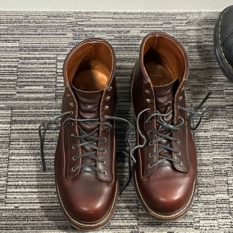 Caswell Carver II in Wickett & Craig Chestnut Oiled Latigo