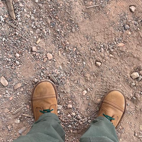 Jim Green African Trooper Barefoot in Fudge Crazy Horse