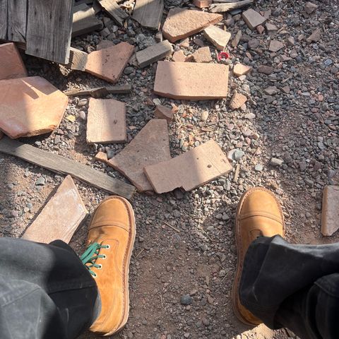 Jim Green African Trooper Barefoot in Fudge Crazy Horse