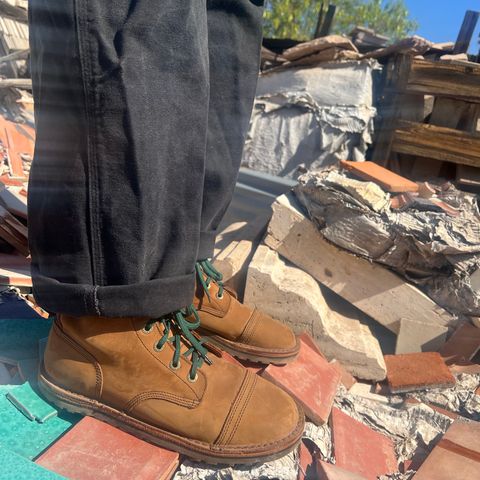Jim Green African Trooper Barefoot in Fudge Crazy Horse