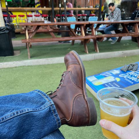 Red Wing Iron Ranger in S.B. Foot Copper Rough and Tough