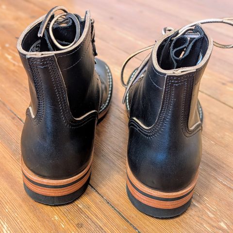 Nicks Lace Up Heritage in Horween Black Chromexcel