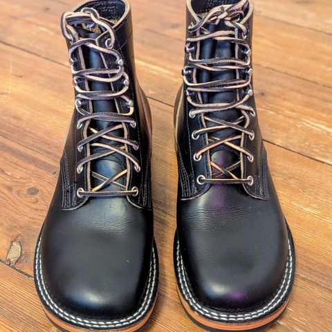 Nicks Lace Up Heritage in Horween Black Chromexcel
