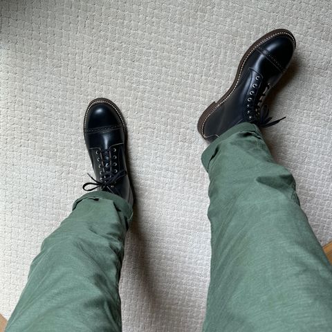 Search result thumbnail of John Lofgren Combat Boots in Horween Black Chromexcel