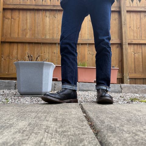 John Lofgren Combat Boots in Horween Black Chromexcel