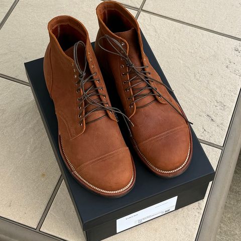 Viberg Service Boot PCT in Viberg / C.F. Stead Nutmeg Waxed Kudu