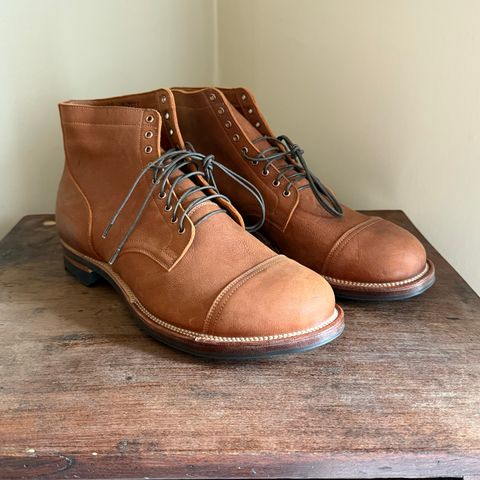 Viberg Service Boot PCT in Viberg / C.F. Stead Nutmeg Waxed Kudu