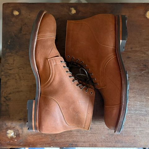 Viberg Service Boot PCT in Viberg / C.F. Stead Nutmeg Waxed Kudu