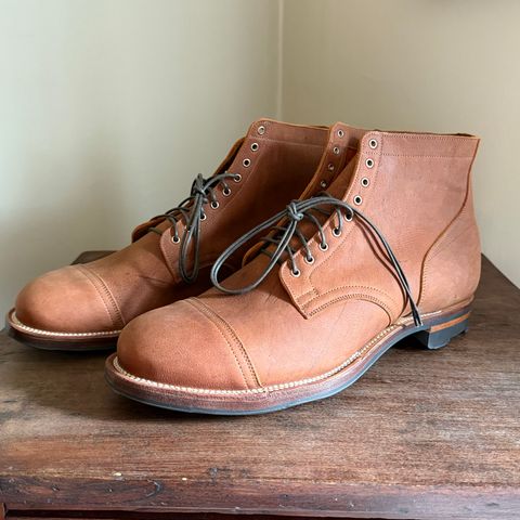 Viberg Service Boot PCT in Viberg / C.F. Stead Nutmeg Waxed Kudu