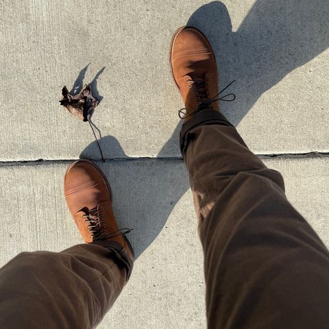 Viberg Service Boot PCT in Viberg / C.F. Stead Nutmeg Waxed Kudu