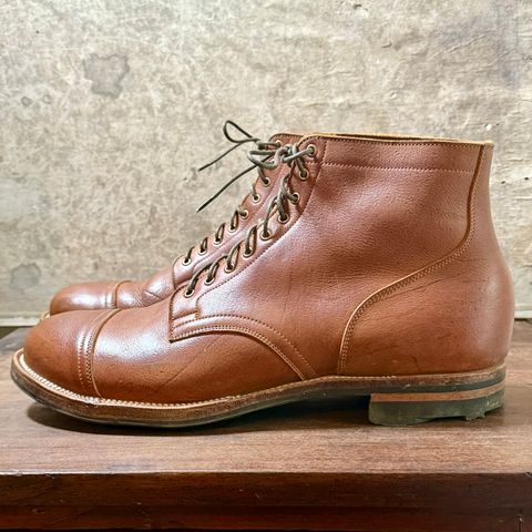 View photo of Viberg Service Boot PCT in Viberg / C.F. Stead Nutmeg Waxed Kudu