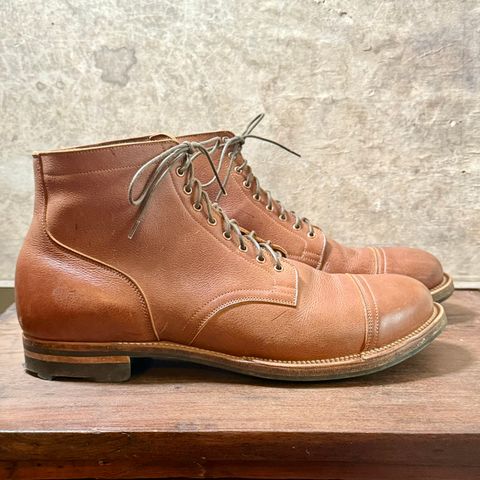 View photo of Viberg Service Boot PCT in Viberg / C.F. Stead Nutmeg Waxed Kudu