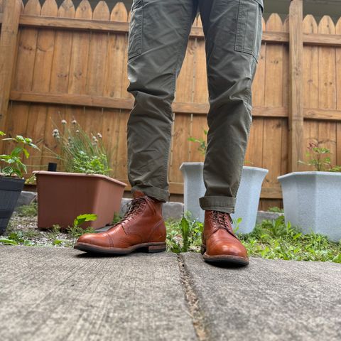 Search result thumbnail of Viberg Service Boot BCT in Horween English Tan Dublin