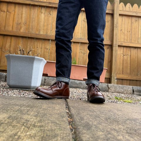 John Lofgren Ludlow Boots in Shinki Timber Oiled Horsebutt