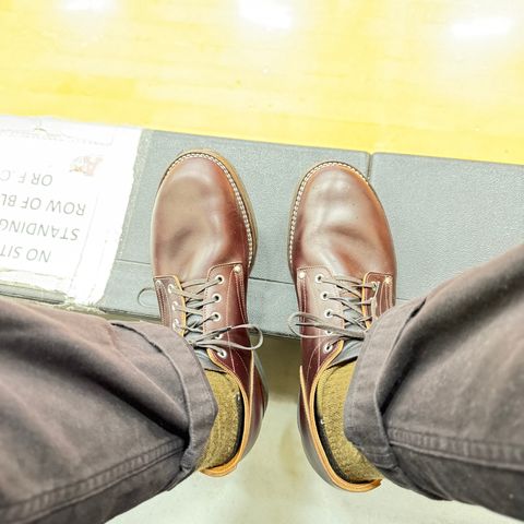 New River Boot Quade in Horween Color 8 Chromexcel Strips
