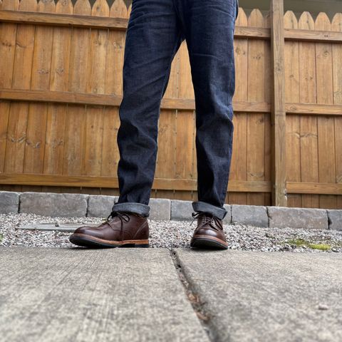 Viberg 145 Oxford in C.F. Stead Snuff Naked Kudu