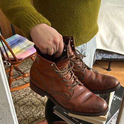 Dayton Boots Service Boot in SB foot Copper Oil Tan