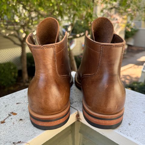 Viberg Service Boot PCT in Horween Natural Chromexcel