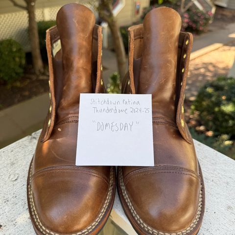 Viberg Service Boot PCT in Horween Natural Chromexcel