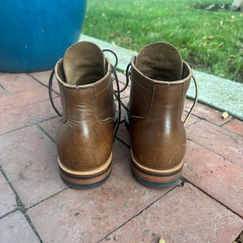 Viberg Service Boot PCT in Horween Natural Chromexcel