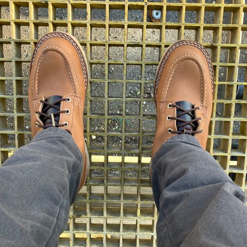 Nicks Lace Up Work in Seidel 1964 Tan