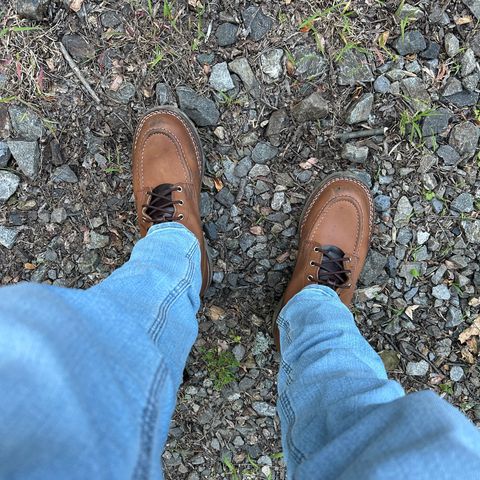 Nicks Lace Up Work in Seidel 1964 Tan