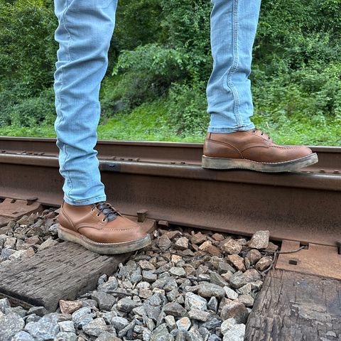 Nicks Lace Up Work in Seidel 1964 Tan
