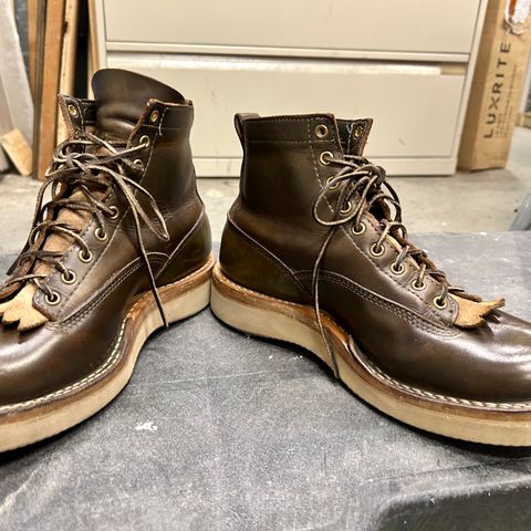 Whites Green Pasture Lace To Toe C350ltt-cs in Horween Greener Pastures Dublin