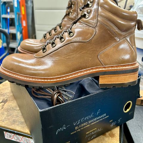 BLKBRD Bulwark Trek Boot in Horween Natural Chromepak