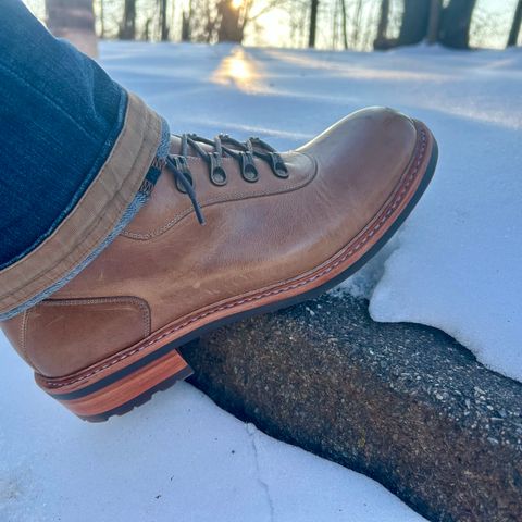 BLKBRD Bulwark Trek Boot in Horween Natural Chromepak