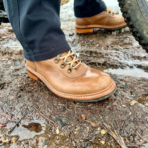 BLKBRD Bulwark Trek Boot in Horween Natural Chromepak