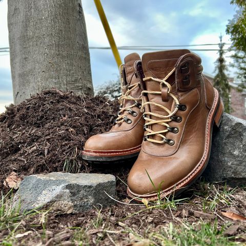 BLKBRD Bulwark Trek Boot in Horween Natural Chromepak