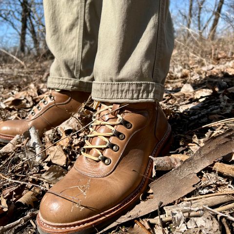 BLKBRD Bulwark Trek Boot in Horween Natural Chromepak