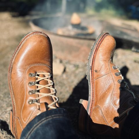 BLKBRD Bulwark Trek Boot in Horween Natural Chromepak