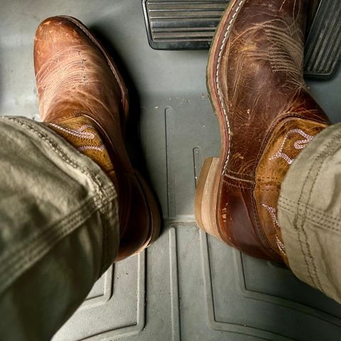 Double-H Unknown Model in Unknown Leather