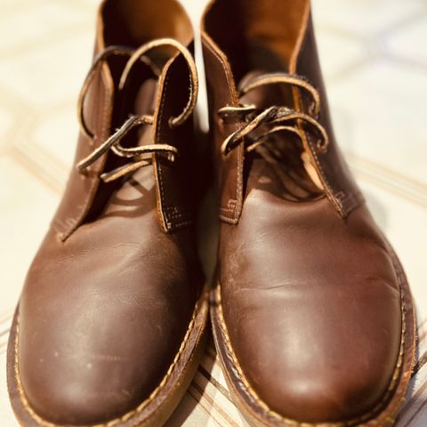 Clarks Desert Boot in Dark Tan