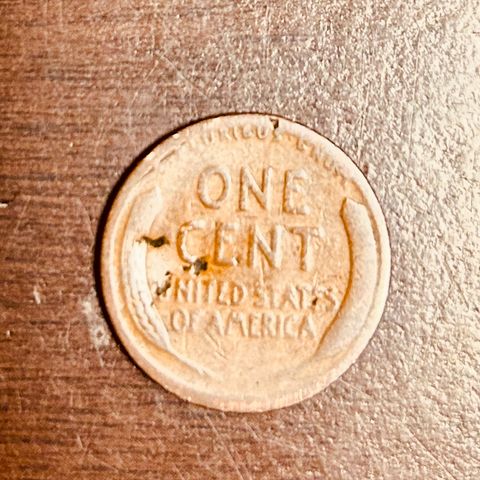 US MInt Penny in Horween Coppertone Chromexcel