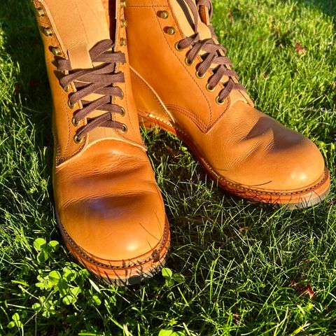 John Lofgren Steel Gang Boot in Badalassi Carlo Bone Minerva Liscio