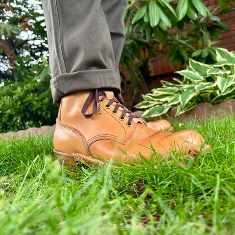 John Lofgren Steel Gang Boot in Badalassi Carlo Bone Minerva Liscio