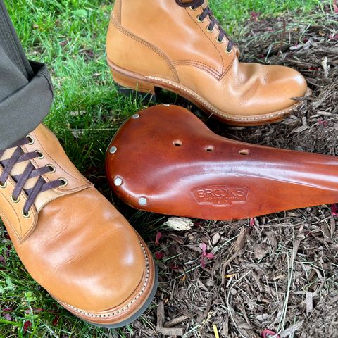 John Lofgren Steel Gang Boot in Badalassi Carlo Bone Minerva Liscio