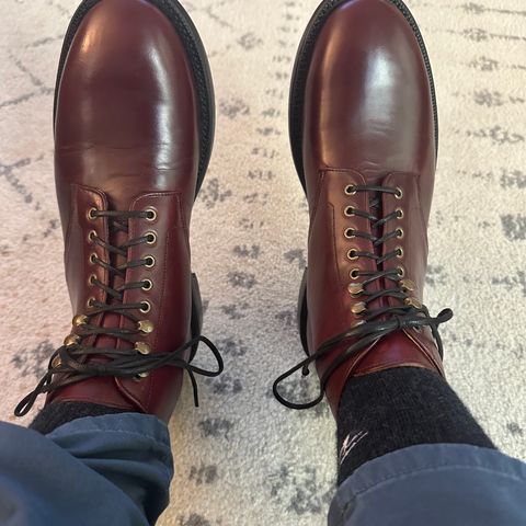Grant Stone Edward Boot in Horween Color 8 Chromexcel