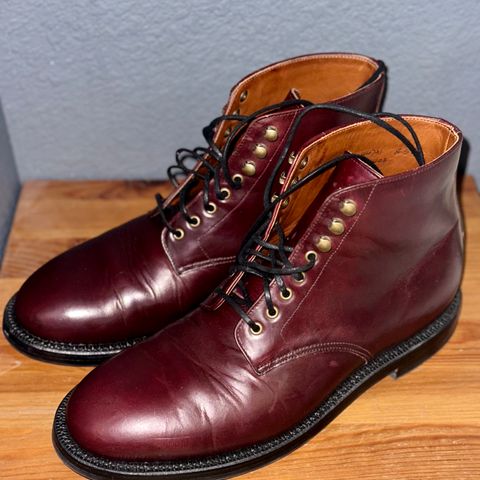 Grant Stone Edward Boot in Horween Color 8 Chromexcel