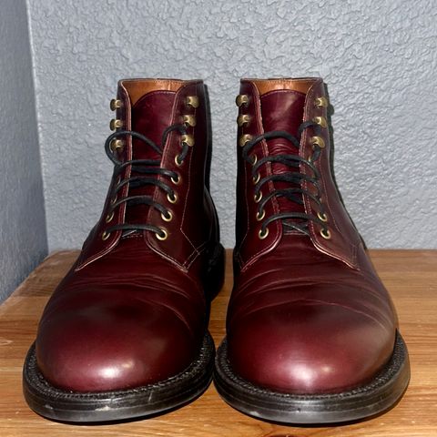 Grant Stone Edward Boot in Horween Color 8 Chromexcel
