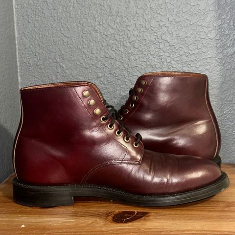 Grant Stone Edward Boot in Horween Color 8 Chromexcel