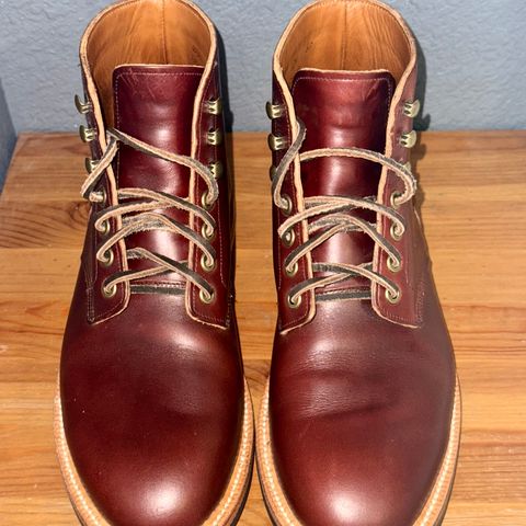 View photo of Grant Stone Diesel Boot in Horween Color 8 Chromexcel