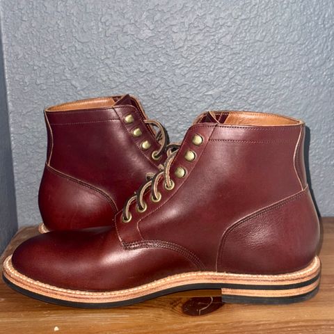 View photo of Grant Stone Diesel Boot in Horween Color 8 Chromexcel